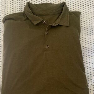 Classic Olive Polo Shirt for Men